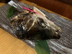 盐烤三文鱼头-三石铁板烧(紫竹桥店)