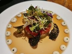 阿拉斯加帝王蟹配龙虾汤啫喱-AZUL by FUEL蓝色·法式酒馆(琶醍店)