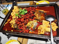 -探鱼·鲜青椒爽麻烤鱼(天河优托邦店)