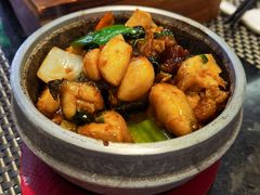 姜葱蒜子煎焗鮰鱼头腩-新兴·金羊座·粤菜点心(乐峰店)