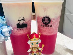 粉桃酪酪2.0-LELECHA乐乐茶(美罗城店)