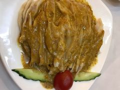 芥末鸭掌-九花山烤鸭店