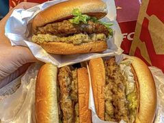 经典肉酱汁汁厚作牛肉汉堡单人餐-肯德基(中州一店)