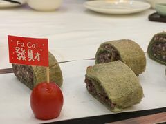 绿茶红豆薄撑-顺德人家食府(黄金广场店)