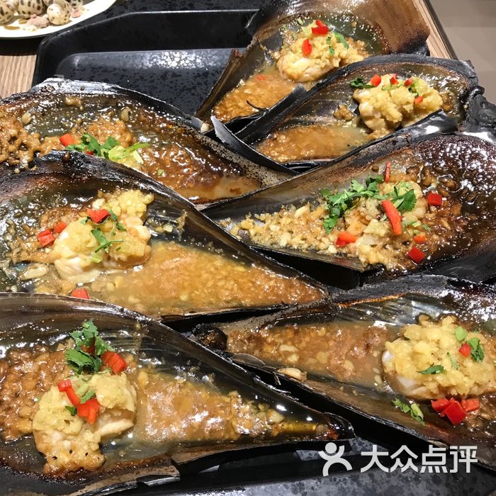 小陆海鲜龙虾网红蒜蓉烤带子图片-北京海鲜-大众点评网