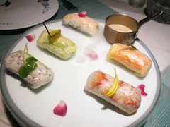 漫步花开彩虹卷-蜜桃花开·中西融合菜E&W(南长街店)