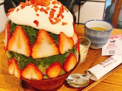 草莓抹茶冰-WONDER ICE 萬得冰田(建設路总店)