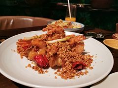 烹炸大花虾-湖滨28中餐厅·西湖宴·杭州君悦酒店