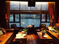所有包房包括大厅都朝黄浦江-张博士茗茶馆(外滩店)