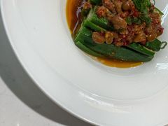 水豆豉拌秋葵-周三的情书花园餐厅(江北店)