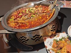 -探鱼·鲜青椒爽麻烤鱼(番禺万达店)