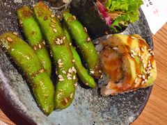 海盐毛豆-隐泉之语日式料理(王府中环店)