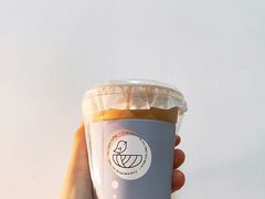 桂花拿铁-Oasis coffee燕谷咖啡(公信店)