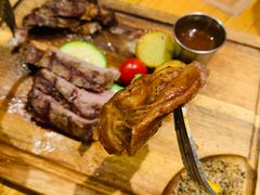 谷饲厚切肉眼扒配薯菜-森Some Fusion(荔湾店)
