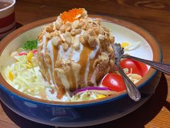 炸温泉蛋土豆泥沙律-仙隐小鹿料理食堂(沙市人信汇店)