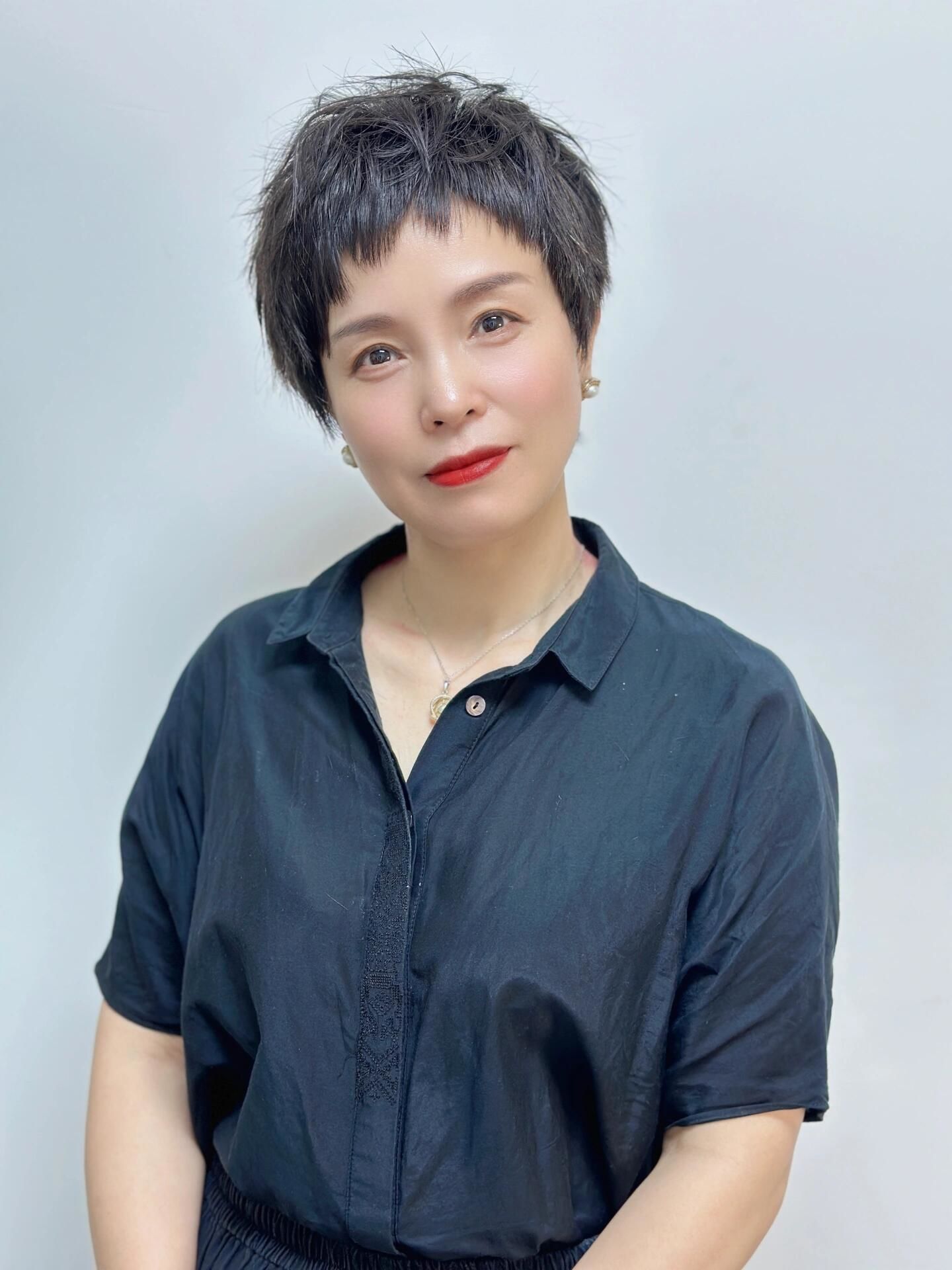 中年短发新趋势