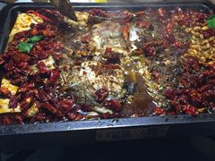 -探鱼·鲜青椒爽麻烤鱼(广州花都来又来店)