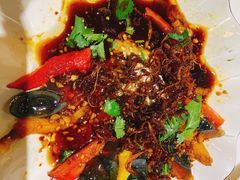 油鸡枞烧椒皮蛋-牧雲子·臻选云南菜 .商务宴请(泰然大厦店)
