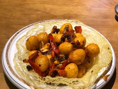 椒盐鹌鹑蛋-花笙记打边炉·煲仔饭(五大道店)