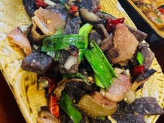 蕨粑炒腊肉-和福餐馆(西江古街店)