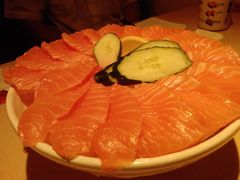 三文鱼刺身-万岁寿司(万国店)