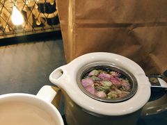 冰蝶豆花茶-漫咖啡(武汉天地店)