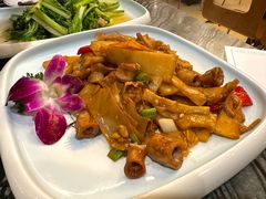 酸笋炒竹肠-美极鲜食坊(宝安南路店)