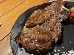 纽西兰SFF珍藏级战斧牛扒配海盐-喜洲吧·江畔老船厂·庭院餐厅(喜临院店)