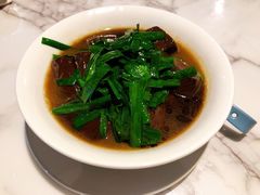 金蒜韭菜猪红-钟菜·粤菜点心·宴请(海上世界·汇港二期店)