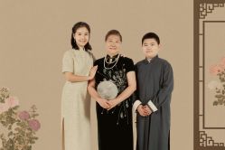 -时光纪亲子全家福照相馆(静安店母女写真父母纪念照)