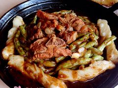 扁豆排骨粘卷子-北京水岸山吧度假村(雁栖镇店)