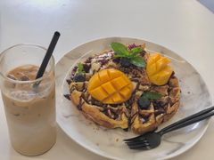 缤纷水果华夫饼-边渡咖啡烘焙店(昙华林店)