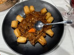 脆皮鲜奶拼蚝油牛肉-和记小菜(七宝店)