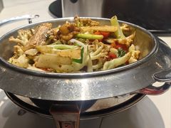 干锅有机菜花-老街坊海鲜家常菜(新城路店)