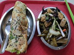 培根苦菊卷饼-北京大学-燕南食堂