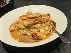 青岛大虾炒白菜-开海·红岛海鲜虾水饺(石老人店)