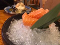 三文鱼刺身-坂吉屋·居酒屋深夜食堂(龙湖店)