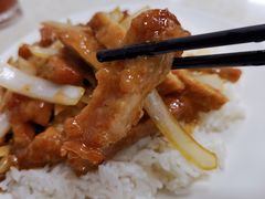 洋葱猪扒饭-好好滋味茶餐厅
