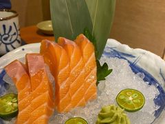 三文鱼刺身-有喜屋·烧鸟·居酒屋(三钢里店)