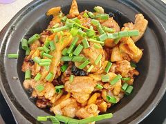 豆豉腩肉煲-源海渔村·现捞海鲜(大角湾店)