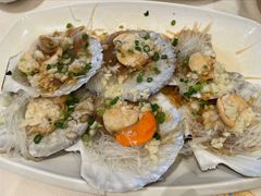 粉丝蒸元贝-沙龙酒家