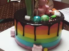 彩虹小熊芝士生日蛋糕-CAKE BOSS蛋糕老板(公主坟凯德晶品店)
