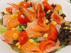 海鲜沙拉-桂马·日本料理·海胆·海鲜饭·酒场(民主广场店)