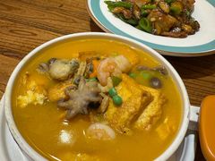 -东来菜馆•手抓海鲜家常菜•海鲜锅贴(鸽子窝店)