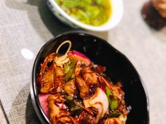 虾仁腰花麻酱拌面-腔调面(斜土路店)