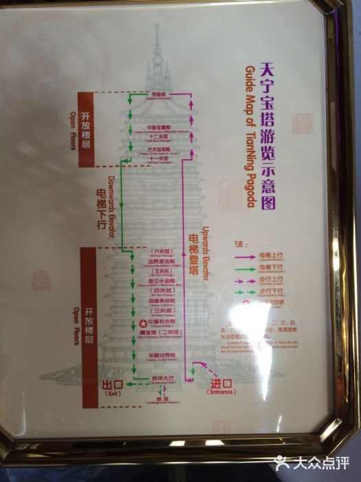 常州天宁禅寺导游图图片