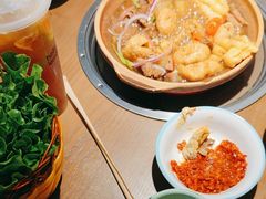 -蔡婶牛腩牛杂煲(长安万科店)