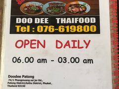 -Doo Dee Thai Food(Issan/Isaan/Esan)