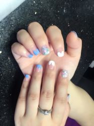 -手牵手美甲