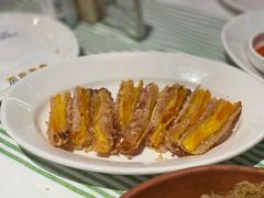 潮汕咸蛋黄卷-陈鹏鹏潮汕菜(欢乐海岸 海边景观店)